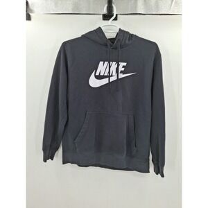 Nike Mens XL Black Pullover Sweater Hoodie